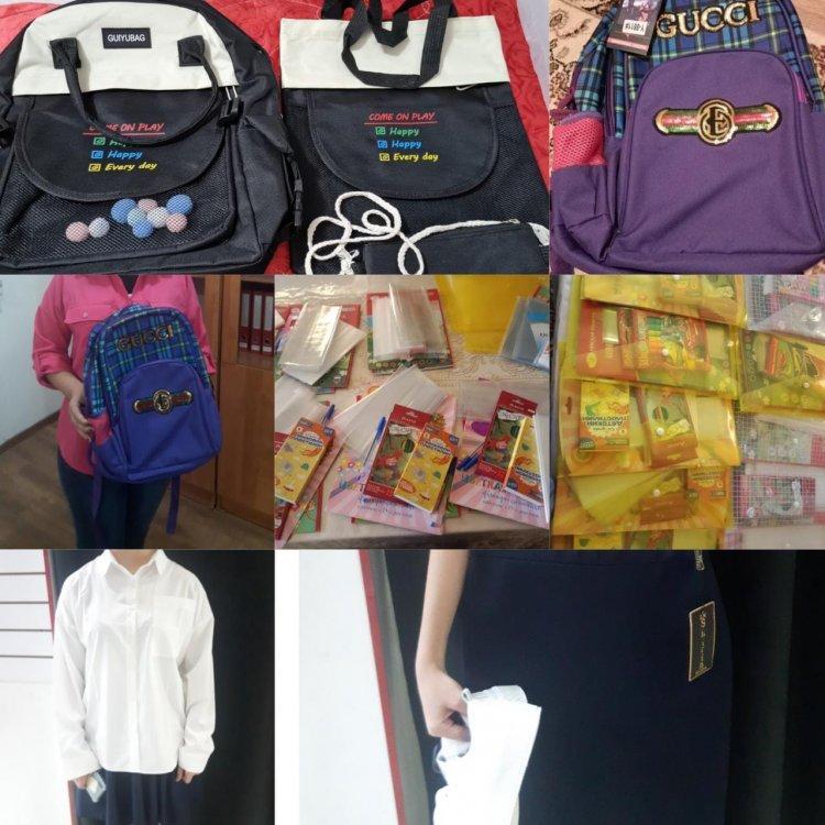 ✓43 мектеп ұжымының тарапынан Мектепке жол"  акциясы