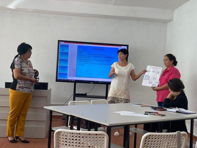 ✓43 орта мектебінде семинар-практикум өткізілді. Семинар-практикумның тақырыбы:  PDCA (Plan, Do- Chеek-Art)