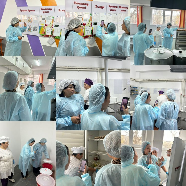 29.11.2024  жылы бракераж комиссиясы тамақтанудың сапасын бақылау бойынша жалпы асхананың жұмысын тексеріп, Акт толтырып, отырыс жасалып, қол қойылды.