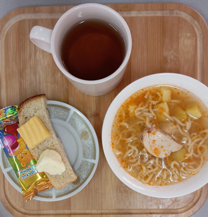 20.01.2025 ж тегін ыстық тамақтанатын білім алушылардың ас мәзірі.